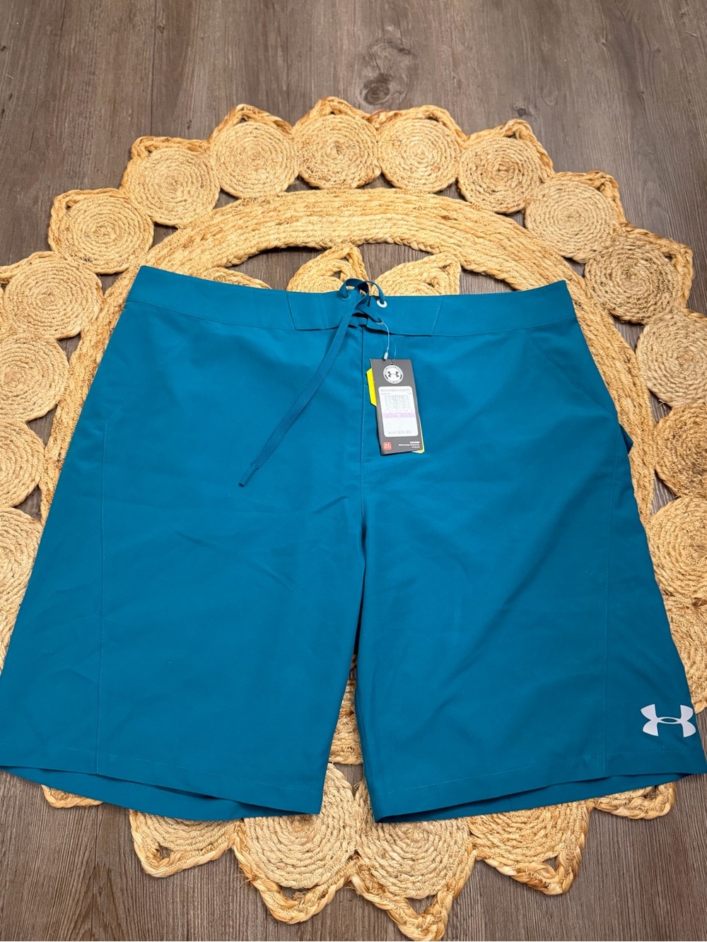 Under Armour Men’s Teal Swim Trunks